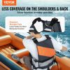 VEVOR Watersports Life Vest PFD 85N Buoyancy Life Jacket for Men & Women M