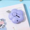 1pc Cute Mini Flower Paper Cutter, Art Knife,Utility Knife, Box Cutter, Cutting Tool, Cute Crafting Knife For Cutting Paper Wraps